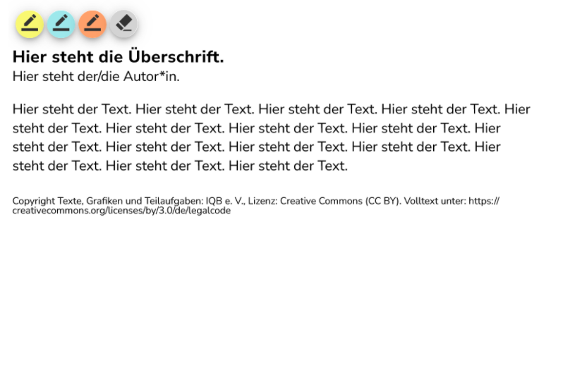 Anleitung für den Text Stimulus Assistenten
