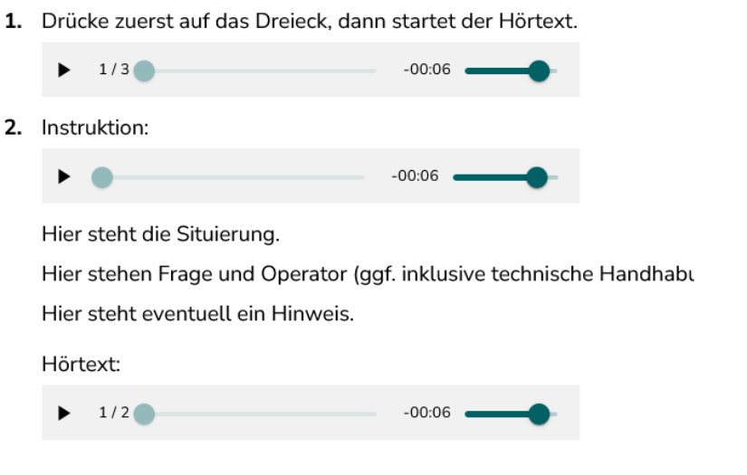 Anleitung für den Audio Stimulus Assistenten